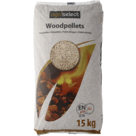 Agriselect Virgin Wood Houtpellets 100% naaldhout