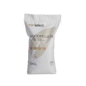 Agriselect Woodpellets 10 Kg Ambiance - Papieren Zak -