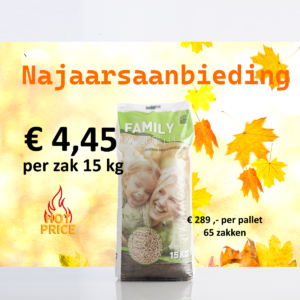 najaarsaanbieding FAMILY pellets